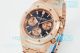 11 Clone Swiss APS Audemars Piguet Royal Oak Blue Dial Rose Gold Frosted Gold Watch (2)_th.jpg